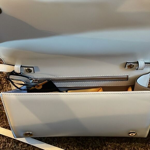 NWT Valentino Lena Baroque Print Leather Crossbody or Clutch Bag - Picture 5 of 8